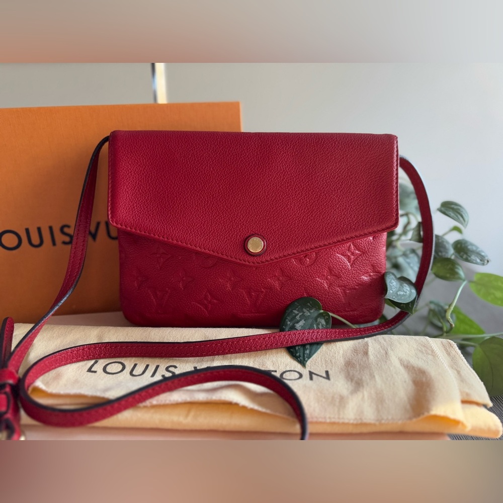 LV Twice Empreinte Cerise